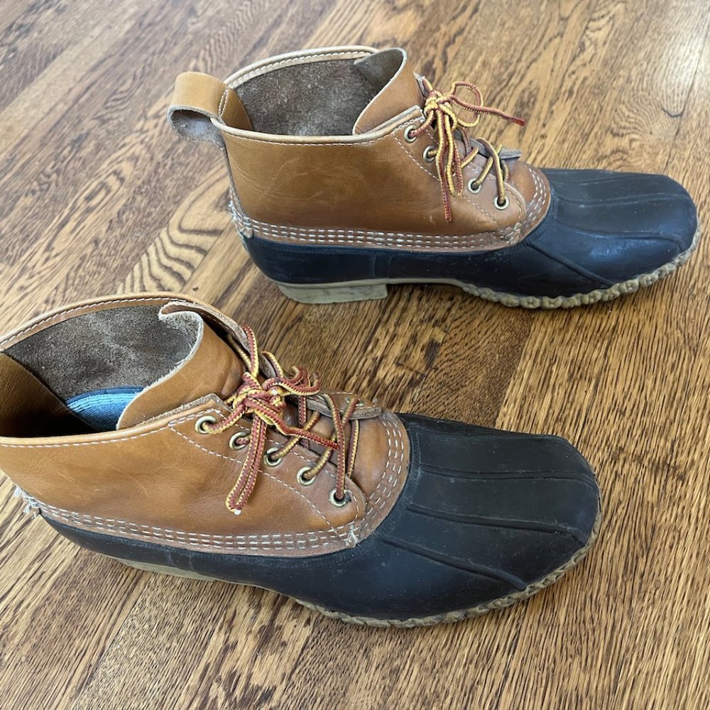 L.L. Bean Boots great condition Sz 11 Tan Brown